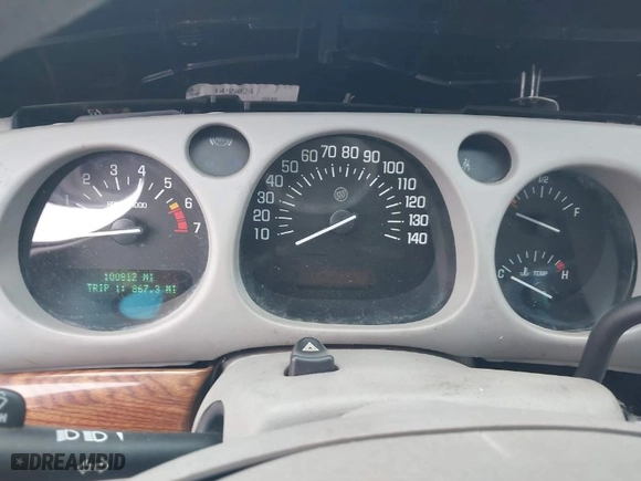 2000 Buick LeSabre Custom with VIN 1G4HP54K7Y4182416, listed as a IAAI auction lot 41567756 with 100812 miles. Bid and sale history available at carsss.com. Image 7.