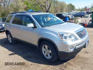 2008 GMC Acadia SLT1 with VIN 1GKEV23788J214790, listed as a IAAI auction lot 42142074 with 130,089 mi miles and . Bid and sale history available at DreamBid. Image 1.