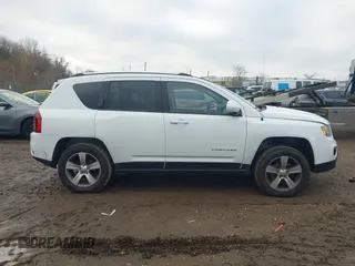 2017 Jeep Compass High Altitude with VIN 1C4NJDEB2HD110539, listed as a IAAI auction lot 41118827 with 94,663 mi miles and . Bid and sale history available at carsss.com. Image 13.