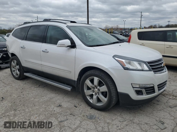 2016 Chevrolet Traverse LTZ z VIN 1GNKVJKD6GJ103208, wystawiony jako Copart lot #53154295 z przebiegiem 110 093 mil mil oraz Szkoda całkowita • Salvage title. Historia ofert i sprzedaży dostępna na DreamBid. Obrazek 4.