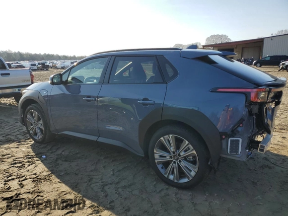 2024 Subaru Solterra Limited z VIN JTMABABA0RA063858, wystawiony jako Copart lot #43372155 z przebiegiem 7 791 mil mil oraz Szkoda całkowita • Salvage title. Historia ofert i sprzedaży dostępna na DreamBid. Obrazek 2.