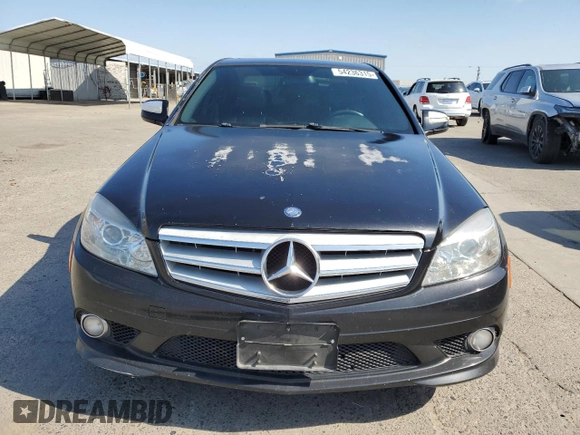 2008 Mercedes-Benz C 300 Sport with VIN WDDGF54X08R013779, listed as a Copart auction lot 54236315 with 117,546 mi miles and Salvage Title. Bid and sale history available at carsss.com. Image 5.
