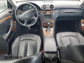 2006 Mercedes-Benz CLK 350 with VIN WDBTK56G66T060332, listed as a Copart auction lot 50425345 with 158,647 mi miles and Salvage title. Bid and sale history available at DreamBid. Image 8.