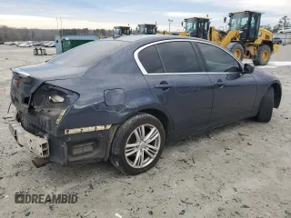 2012 Infiniti G25 x with VIN JN1DV6AR2CM731497, listed as a Copart auction lot 88252115 with 176,210 mi miles and Salvage Title. Bid and sale history available at DreamBid. Image 3.
