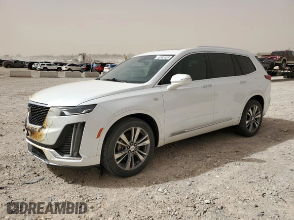 2020 Cadillac XT6 FWD Premium Luxury с VIN 1GYKPCRS3LZ108567, выставлен на аукционе Copart как лот 48582435 с пробегом 68 986 миль миль и Списание • Salvage title. История ставок и продаж доступна на DreamBid. Изображение 1.