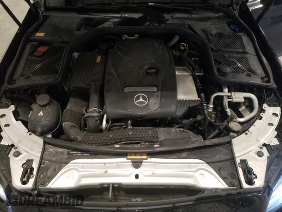 2015 Mercedes-Benz C 300 Luxury with VIN 55SWF4KB2FU066153, listed as a Copart auction lot 54046095 with 109,127 mi miles and Salvage Title. Bid and sale history available at DreamBid. Image 11.