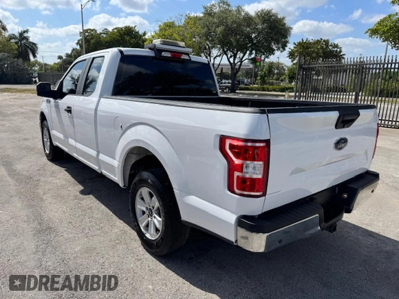 2020 Ford F-150 XL with VIN 1FTEX1C50LKE46270, listed as a Copart auction lot 54717115 with 41,241 mi miles and Non Repairable. Bid and sale history available at DreamBid. Image 2.