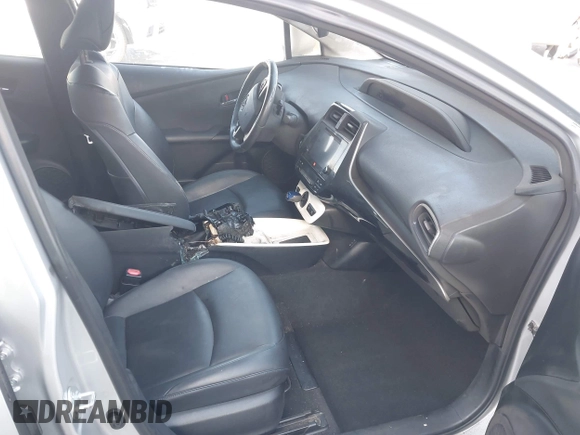 2016 Toyota Prius Four with VIN JTDKARFU1G3004619, listed as a IAAI auction lot 42432730 with 93,471 mi miles and . Bid and sale history available at DreamBid. Image 5.