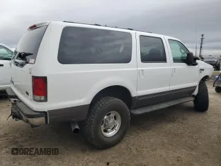 2001 Ford Excursion XLT с VIN 1FMNU40F11EB23604, выставлен на аукционе Copart как лот 81528794 с пробегом 196 555 миль миль и Списание • Salvage title. История ставок и продаж доступна на DreamBid. Изображение 3.