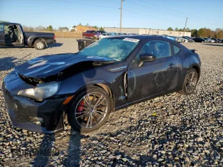2013 Subaru BRZ Limited with VIN JF1ZCAC13D1604849, listed as a Copart auction lot 87024074 with 87,437 mi miles and Salvage Title. Bid and sale history available at carsss.com. Image 1.