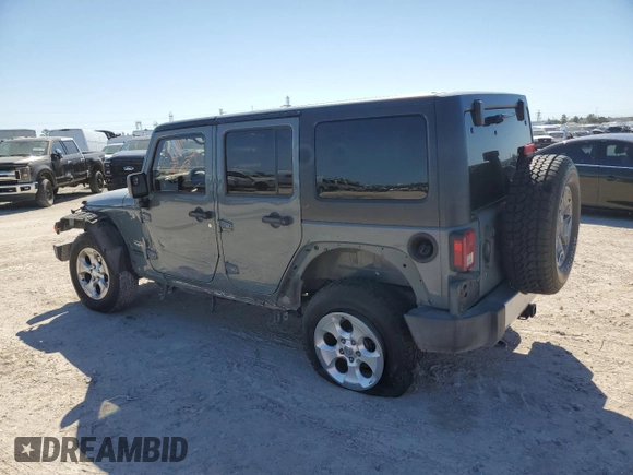 2015 Jeep Wrangler Unlimited Sahara with VIN 1C4BJWEGXFL624846, listed as a Copart auction lot 47949535 with 125,710 mi miles and Salvage Title. Bid and sale history available at carsss.com. Image 2.