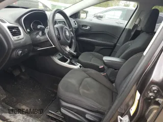 2018 Jeep Compass Sport with VIN 3C4NJCAB7JT136974, listed as a Copart auction lot 50920255 with 107,557 mi miles and Non Repairable. Bid and sale history available at carsss.com. Image 7.