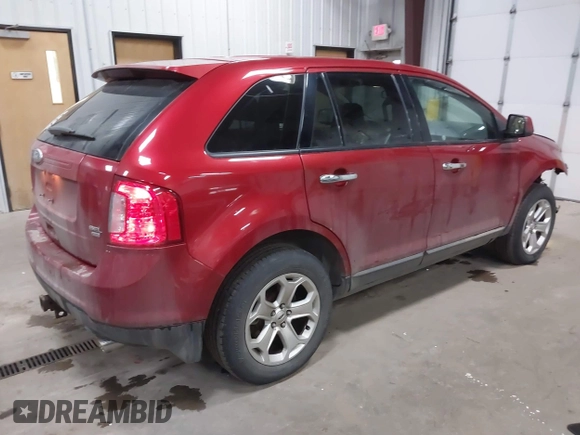 2011 Ford Edge SEL with VIN 2FMDK4JC4BBA38257, listed as a IAAI auction lot 41216860 with 148,351 mi miles. Bid and sale history available at carsss.com. Image 4.