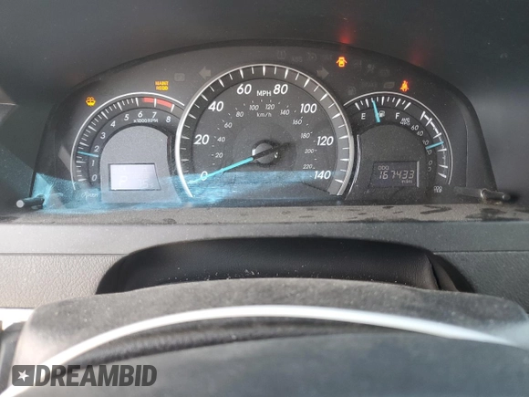 2014 Toyota Camry L with VIN 4T4BF1FK2ER428689, listed as a Copart auction lot 50825445 with 167,433 mi miles and Salvage Title. Bid and sale history available at DreamBid. Image 9.