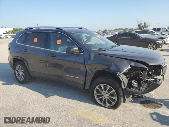 2021 Jeep Cherokee Latitude Plus z VIN 1C4PJLLB6MD187284, wystawiony jako Copart lot #66319094 z przebiegiem 77 876 mil mil oraz Szkoda całkowita • Salvage title. Historia ofert i sprzedaży dostępna na DreamBid. Obrazek 4.