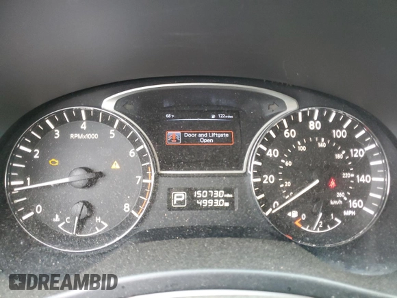 2015 Nissan Pathfinder S with VIN 5N1AR2MN2FC621609, listed as a Copart auction lot 56660325 with 150,730 mi miles and Clean title. Bid and sale history available at DreamBid. Image 9.