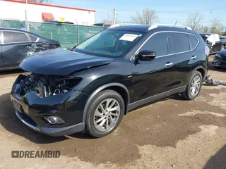2014 Nissan Rogue SV with VIN 5N1AT2MTXEC768212, listed as a IAAI auction lot 42094093 with 93,685 mi miles and . Bid and sale history available at carsss.com. Image 2.