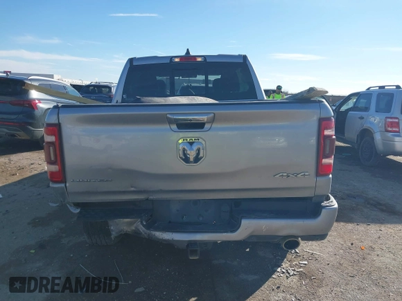 2020 Ram 1500 Limited with VIN 1C6SRFHT9LN418071, listed as a IAAI auction lot 41351897 with 1 mi miles. Bid and sale history available at carsss.com. Image 17.