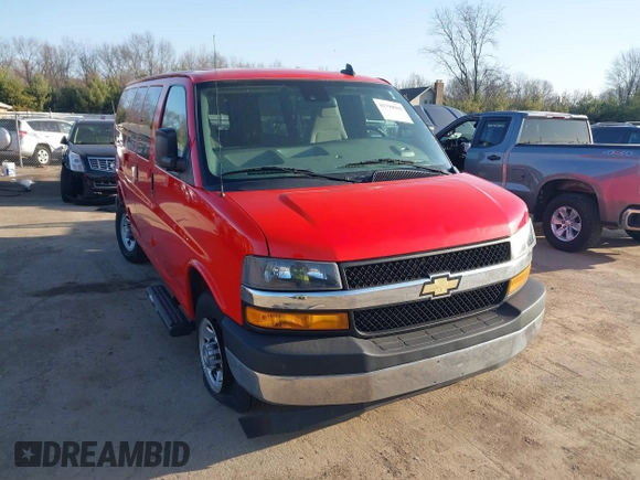 2020 Chevrolet City Express Cargo z VIN 1GCZGGFG5L1188853, wystawiony jako IAAI lot #41790969 z przebiegiem 104 599 mil mil oraz . Historia ofert i sprzedaży dostępna na DreamBid. Obrazek 1.