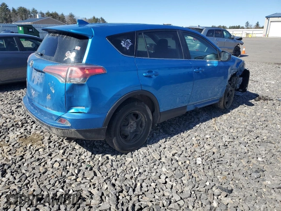 2017 Toyota RAV4 LE with VIN 2T3BFREV8HW676137, listed as a Copart auction lot 46042844 with 264,031 mi miles and Salvage Title. Bid and sale history available at carsss.com. Image 3.