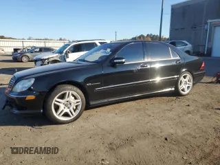 2005 Mercedes-Benz S 55 AMG with VIN WDBNG74JX5A437694, listed as a Copart auction lot 77256364 with 178,716 mi miles and Clean Title. Bid and sale history available at DreamBid. Image 1.
