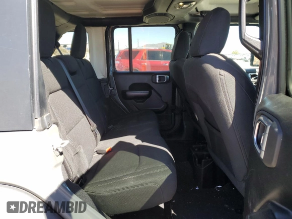 2021 Jeep Wrangler Unlimited 80th Anniversary with VIN 1C4HJXDN8MW630849, listed as a Copart auction lot 50433935 with 84,796 mi miles and Salvage title. Bid and sale history available at DreamBid. Image 11.
