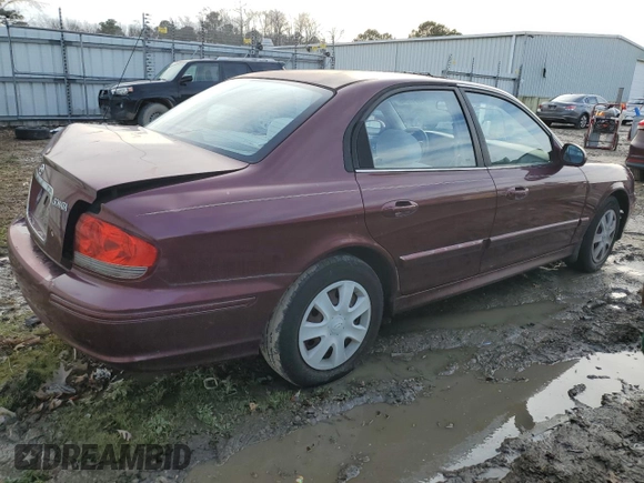 2003 Hyundai Sonata with VIN KMHWF25S83A774523, listed as a Copart auction lot 42617545 with 99,840 mi miles and Clean Title. Bid and sale history available at carsss.com. Image 3.