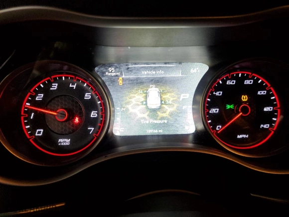 2016 Dodge Charger SXT with VIN 2C3CDXHG5GH323773, listed as a Copart auction lot 85446024 with 129,126 mi miles and Salvage Title. Bid and sale history available at carsss.com. Image 9.