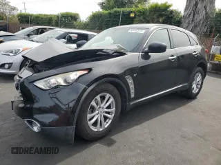 2016 Infiniti QX70 z VIN JN8CS1MW0GM752767, wystawiony jako Copart lot #53192575 z przebiegiem Nie podano mil oraz Szkody całkowita. Historia ofert i sprzedaży dostępna na DreamBid. Obrazek 1.