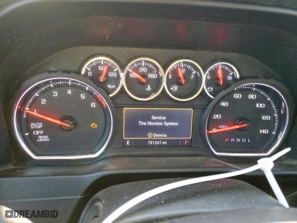 2019 Chevrolet Silverado 1500 LT with VIN 1GCPWCEDXKZ342421, listed as a Copart auction lot 46892135 with 151,241 mi miles and Clean Title. Bid and sale history available at carsss.com. Image 9.