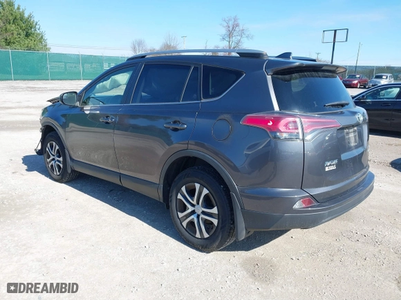 2018 Toyota RAV4 LE with VIN JTMBFREV8JJ208977, listed as a IAAI auction lot 41885547 with 66,263 mi miles. Bid and sale history available at carsss.com. Image 3.