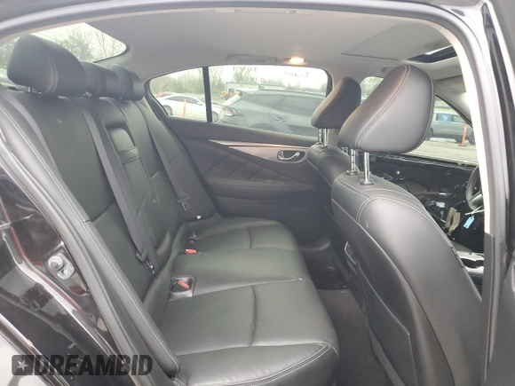 2014 Infiniti Q50 Premium with VIN JN1BV7AR1EM702315, listed as a Copart auction lot 51232075 with 141,429 mi miles and Salvage Title. Bid and sale history available at DreamBid. Image 10.