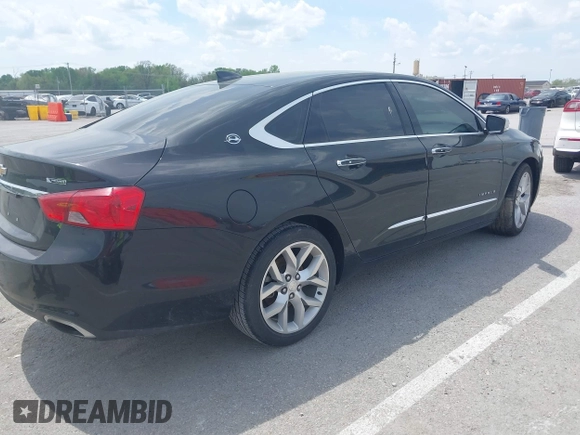2018 Chevrolet Impala Premier with VIN 2G1125S3XJ9115241, listed as a IAAI auction lot 42120613 with 144,756 mi miles and . Bid and sale history available at DreamBid. Image 4.