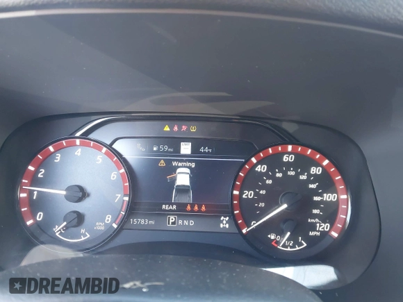 2023 Nissan Frontier PRO-4X with VIN 1N6ED1EK0PN658776, listed as a IAAI auction lot 41864687 with 15,783 mi miles. Bid and sale history available at carsss.com. Image 7.