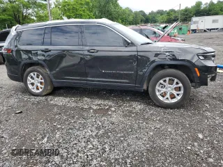 2024 Jeep Grand Cherokee Limited with VIN 1C4RJKBG6R8917453, listed as a Copart auction lot 61802885 with 18,544 mi miles and Salvage title. Bid and sale history available at DreamBid. Image 4.