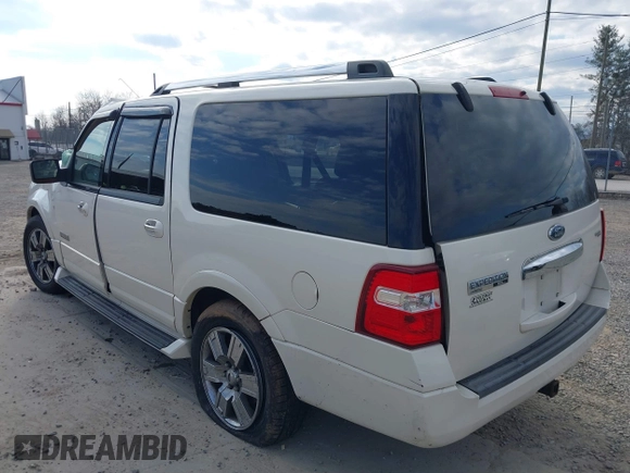 2008 Ford Expedition EL Limited with VIN 1FMFK19568LA53994, listed as a IAAI auction lot 41515026 with 128,832 mi miles. Bid and sale history available at carsss.com. Image 3.