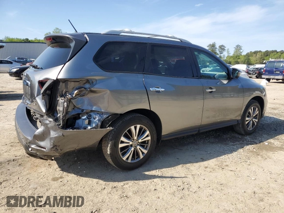 2018 Nissan Pathfinder SV z VIN 5N1DR2MM7JC673380, wystawiony jako Copart lot #52621935 z przebiegiem 101 334 mil mil oraz Szkoda całkowita • Salvage title. Historia ofert i sprzedaży dostępna na DreamBid. Obrazek 3.