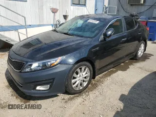 2015 Kia Optima EX с VIN 5XXGN4A71FG417203, выставлен на аукционе Copart как лот 65145155 с пробегом 140 562 миль миль и Списание • Salvage title. История ставок и продаж доступна на DreamBid. Изображение 1.
