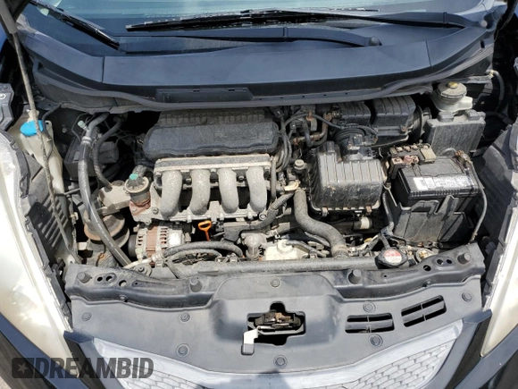2010 Honda Fit Sport with VIN JHMGE8H45AC027506, listed as a Copart auction lot 65130515 with 210,875 mi miles and Clean title. Bid and sale history available at DreamBid. Image 11.