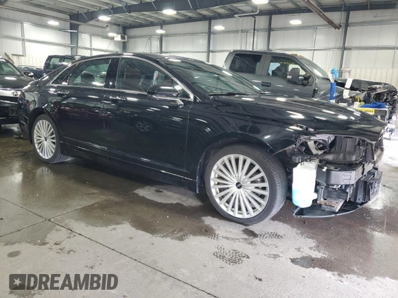 2017 Lincoln MKZ Reserve with VIN 3LN6L5F95HR636098, listed as a Copart auction lot 59153445 with 103,151 mi miles and Salvage title. Bid and sale history available at DreamBid. Image 4.