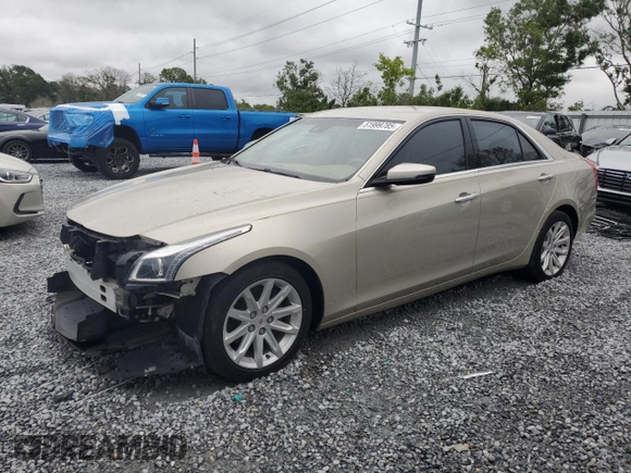 2014 Cadillac CTS Luxury RWD with VIN 1G6AR5SX8E0197348, listed as a Copart auction lot 51999785 with 71,340 mi miles and Salvage Title. Bid and sale history available at carsss.com. Image 1.