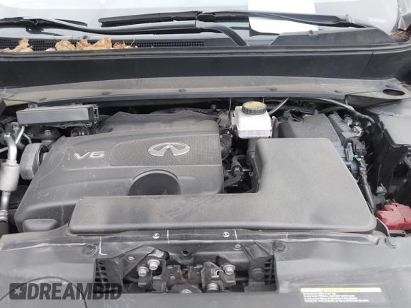 2020 Infiniti QX60 Luxe with VIN 5N1DL0MM1LC537478, listed as a IAAI auction lot 42323321 with 51,464 mi miles and . Bid and sale history available at DreamBid. Image 10.