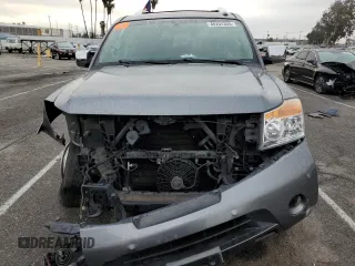 2015 Nissan Armada Platinum z VIN 5N1BA0NF6FN617932, wystawiony jako Copart lot #48202355 z przebiegiem 101 219 mil mil oraz Szkoda całkowita • Salvage title. Historia ofert i sprzedaży dostępna na DreamBid. Obrazek 5.