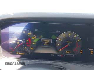 2018 Mercedes-Benz S 560 with VIN WDDUG8GB3JA411008, listed as a IAAI auction lot 41669135 with 65,649 mi miles and . Bid and sale history available at carsss.com. Image 7.