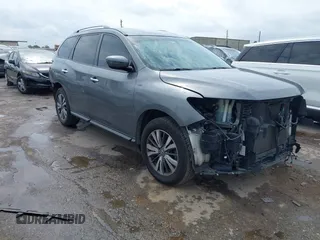 2020 Nissan Pathfinder S with VIN 5N1DR2AN1LC646286, listed as a IAAI auction lot 42149442 with 52,223 mi miles and . Bid and sale history available at DreamBid. Image 1.