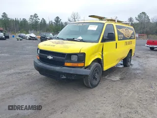 2007 Chevrolet Express Cargo with VIN 1GCGG25V771104970, listed as a IAAI auction lot 41629705 with 235,031 mi miles and . Bid and sale history available at DreamBid. Image 2.