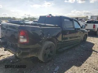 2019 Ram 1500 Big Horn with VIN 1C6SRFFT0KN870198, listed as a Copart auction lot 55661905 with 103,716 mi miles and Salvage title. Bid and sale history available at DreamBid. Image 3.