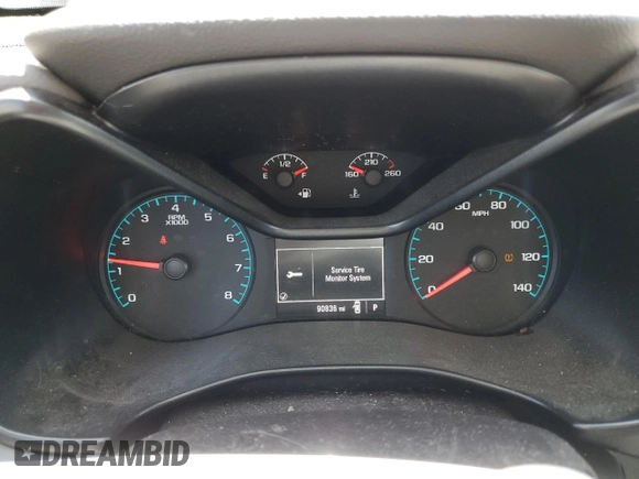 2017 Chevrolet Colorado 2WD WT with VIN 1GCHSBEA2H1304463, listed as a Copart auction lot 53282675 with 90,836 mi miles and Salvage Title. Bid and sale history available at carsss.com. Image 9.