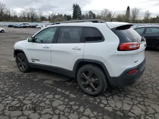2016 Jeep Cherokee 75th Anniversary with VIN 1C4PJMCB0GW277108, listed as a Copart auction lot 48148015 with 165,954 mi miles and Salvage Title. Bid and sale history available at carsss.com. Image 2.