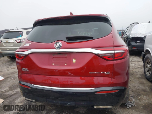 2018 Buick Enclave Premium with VIN 5GAEVBKW5JJ198544, listed as a IAAI auction lot 41553062 with 96,481 mi miles and . Bid and sale history available at carsss.com. Image 17.